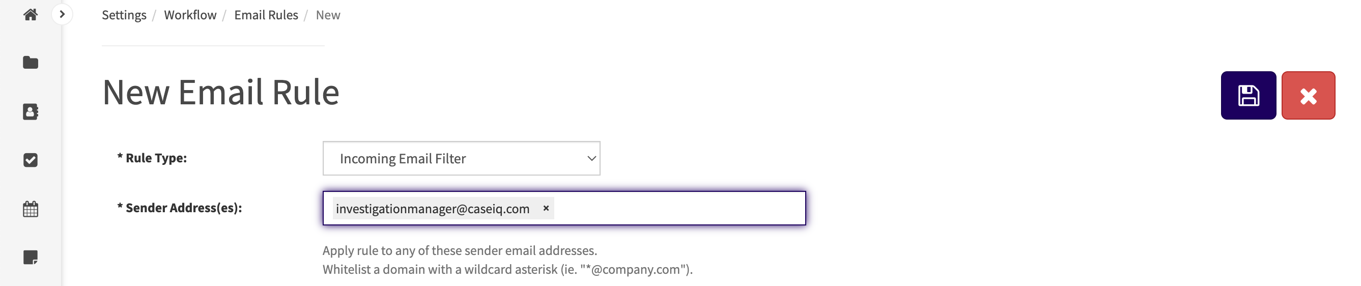 Deux e-mails ont été saisis dans le champ Adresse(s) du destinataire : "hrmanager@email.com" et "hradvisor@email.com".