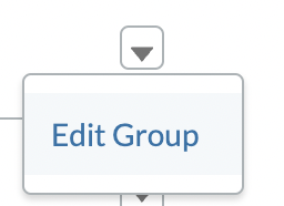 Edit Group below arrow dropdown