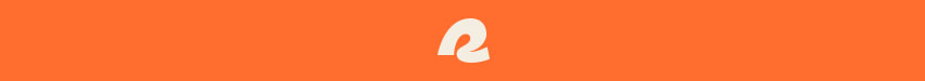 Retrospec logo with orange background