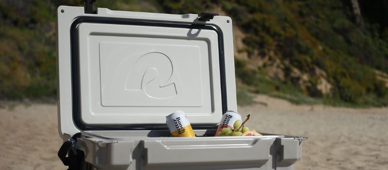 Pack a cooler for camping