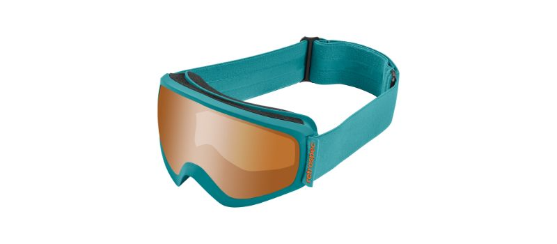 Teal blue Retrospec Dipper kids' ski & snowboard goggles