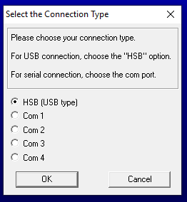 SigPlusNET Install Select the Connection Type Screen