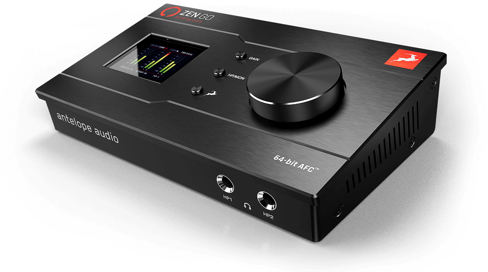 image of the Zen Go interface by Antelope Audio
