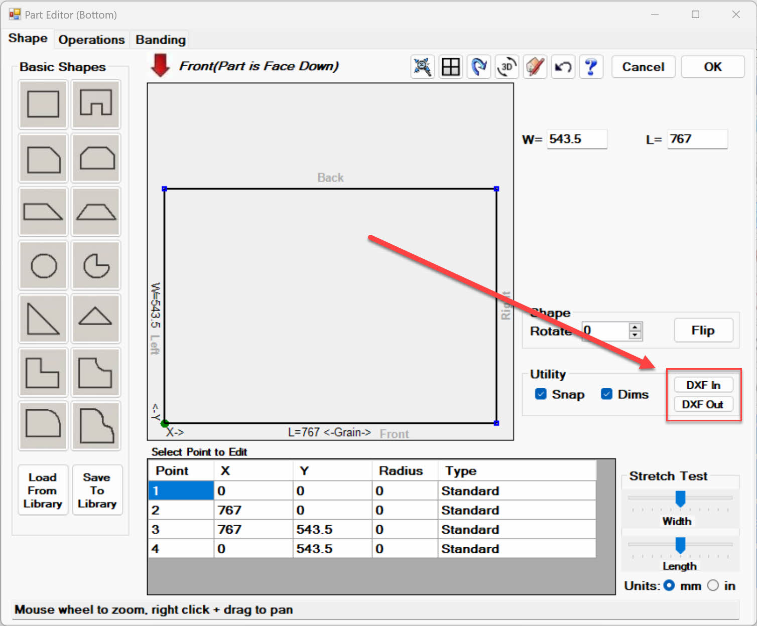 Import and Export DXF Files