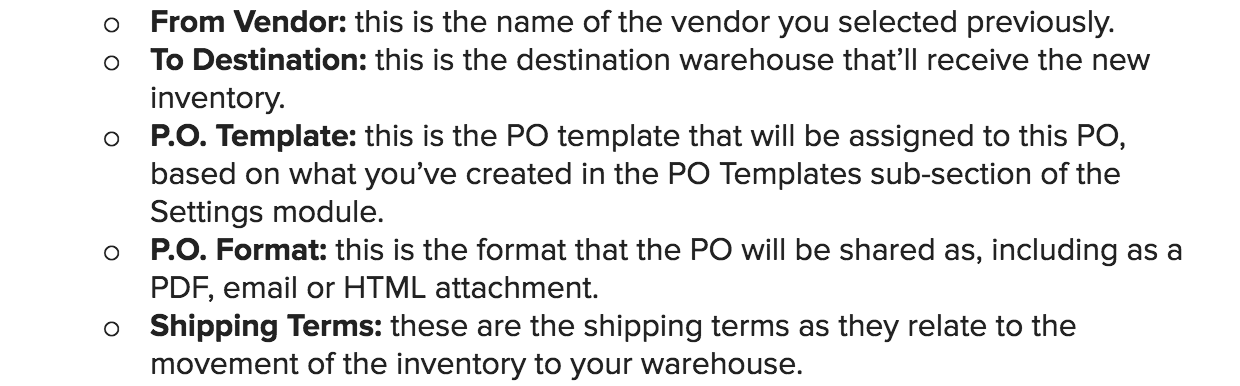 How to Create a Manual PO - Extensiv