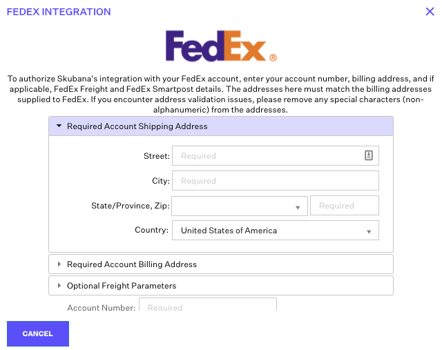 Adding Fedex As A Shipping Provider Extensiv 4066