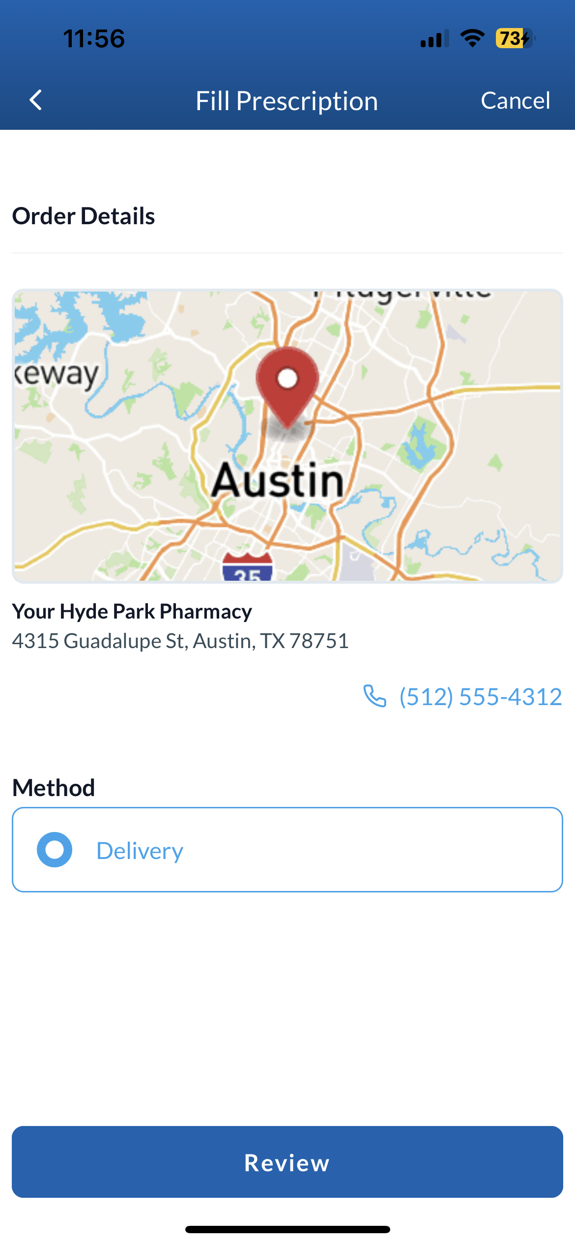 lumistry patient portal refill med order fulfillment options