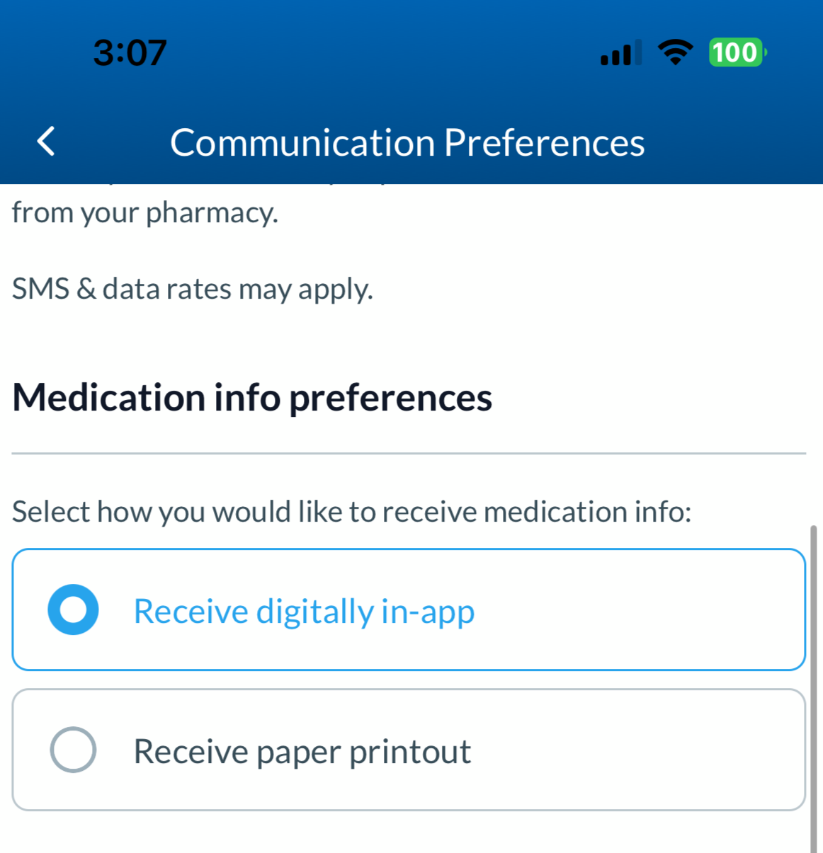 lumistry patient portal app medication info preferences