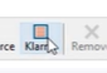 Screenshot with Klarna icon highlighted