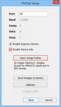 Open Image Folder button highlighted in orange