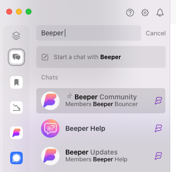 How do I join the Beeper Community chat room? - Beeper