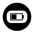 External Battery Low icon