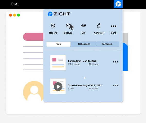 Zight is a data-driven process optimization and workflow improvement tool interface
