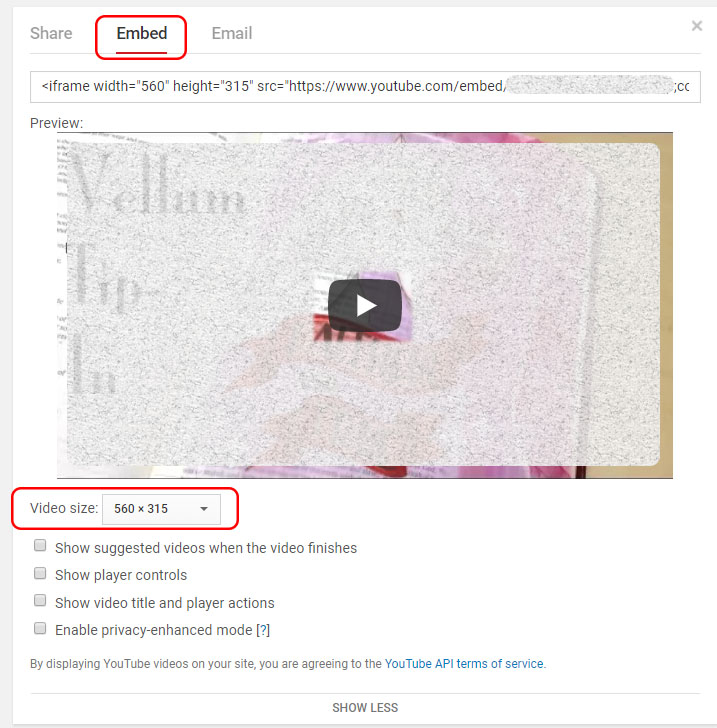 Boldbrush — How To Increasedecrease Size Of Youtube Video