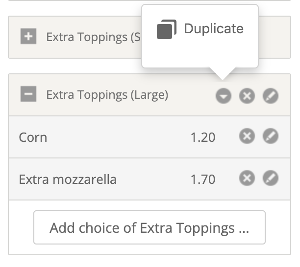 More about toppings, choices and add-ons 1