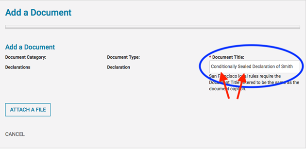 One Legal How Do I Efile A Document Under Seal