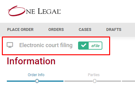 One Legal Where Is Court Filing Available In California