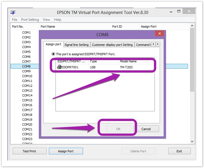epson tm virtual port assignment tool download