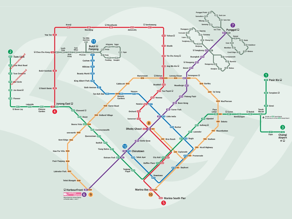 Suntec Singapore — Mass Rapid Transit (MRT) [Railway System]