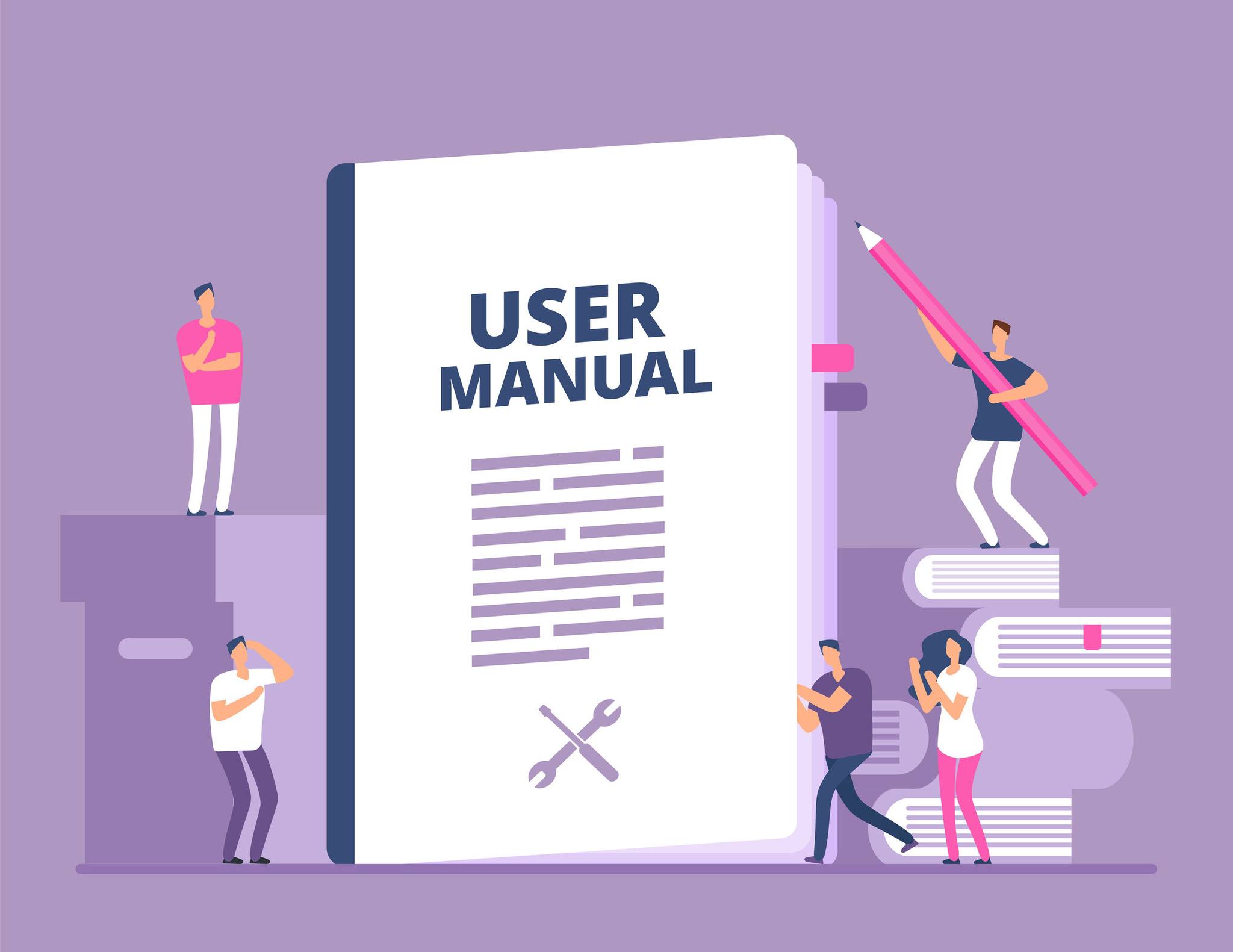 how to write a software application user manual