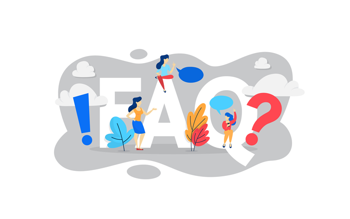 FAQ's - Frequently Asked Questions.