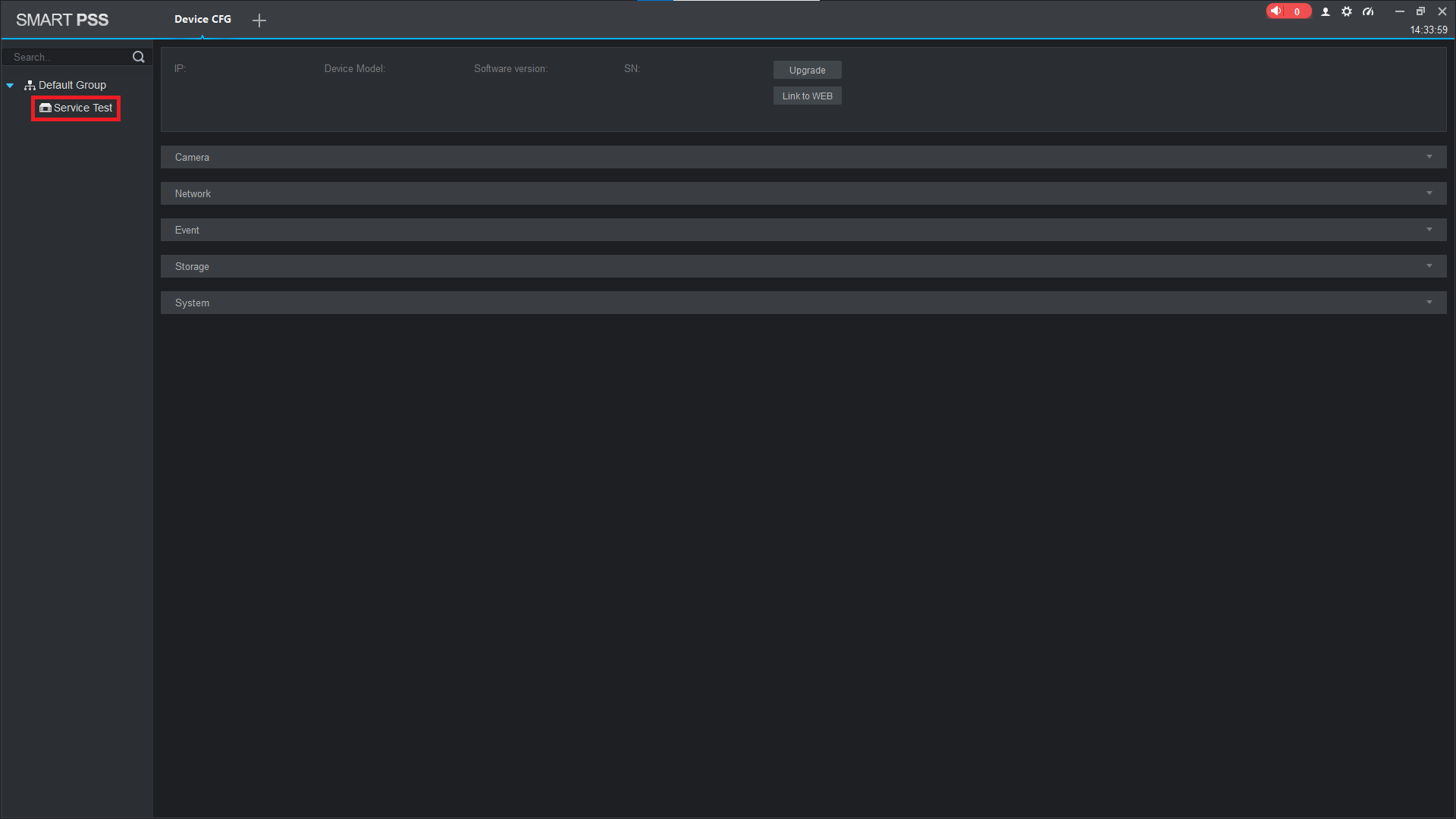 Accessing The Web Interface Via Smart PSS Cornick