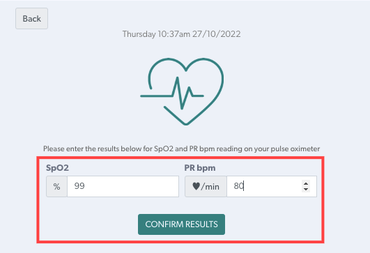 Video call patient monitoring add manual results