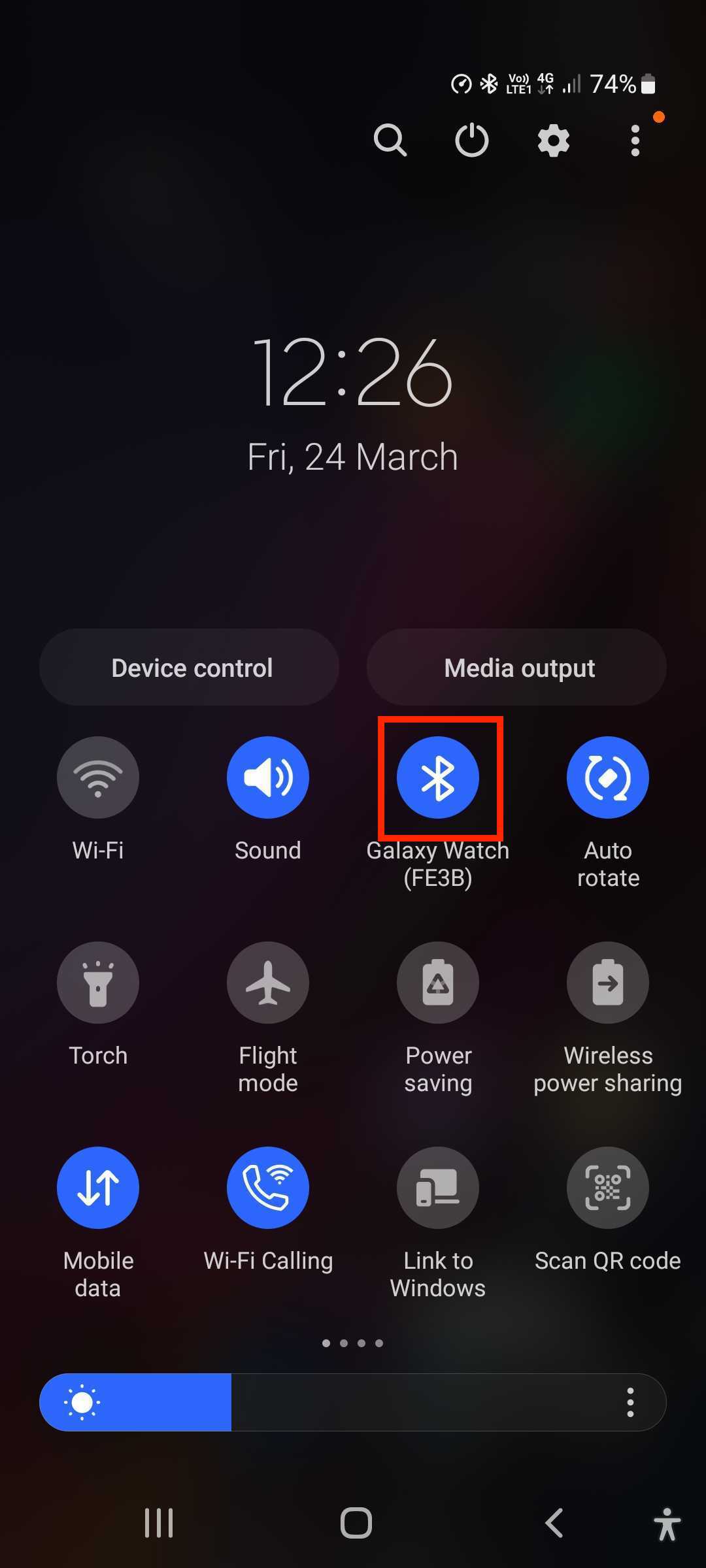 Enable Bluetooth on Android device