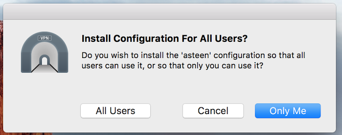 mac install openvpn