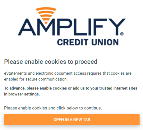 How To Access Paperless Statements - Amplify Credit Union