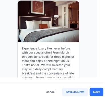 A screenshot of a hotel room

Description automatically generated