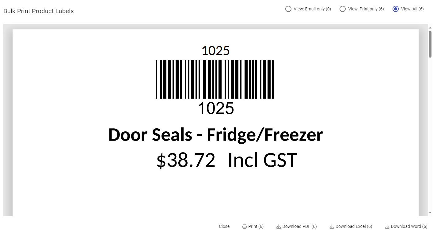 A bar code on a white background

Description automatically generated