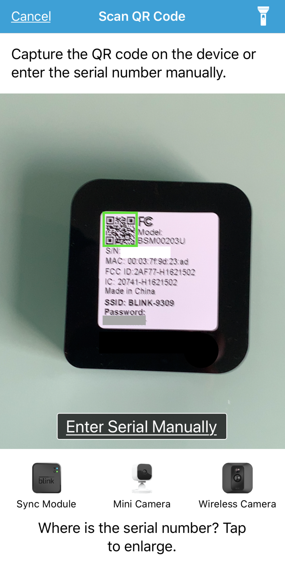 how to access serum serial number screen