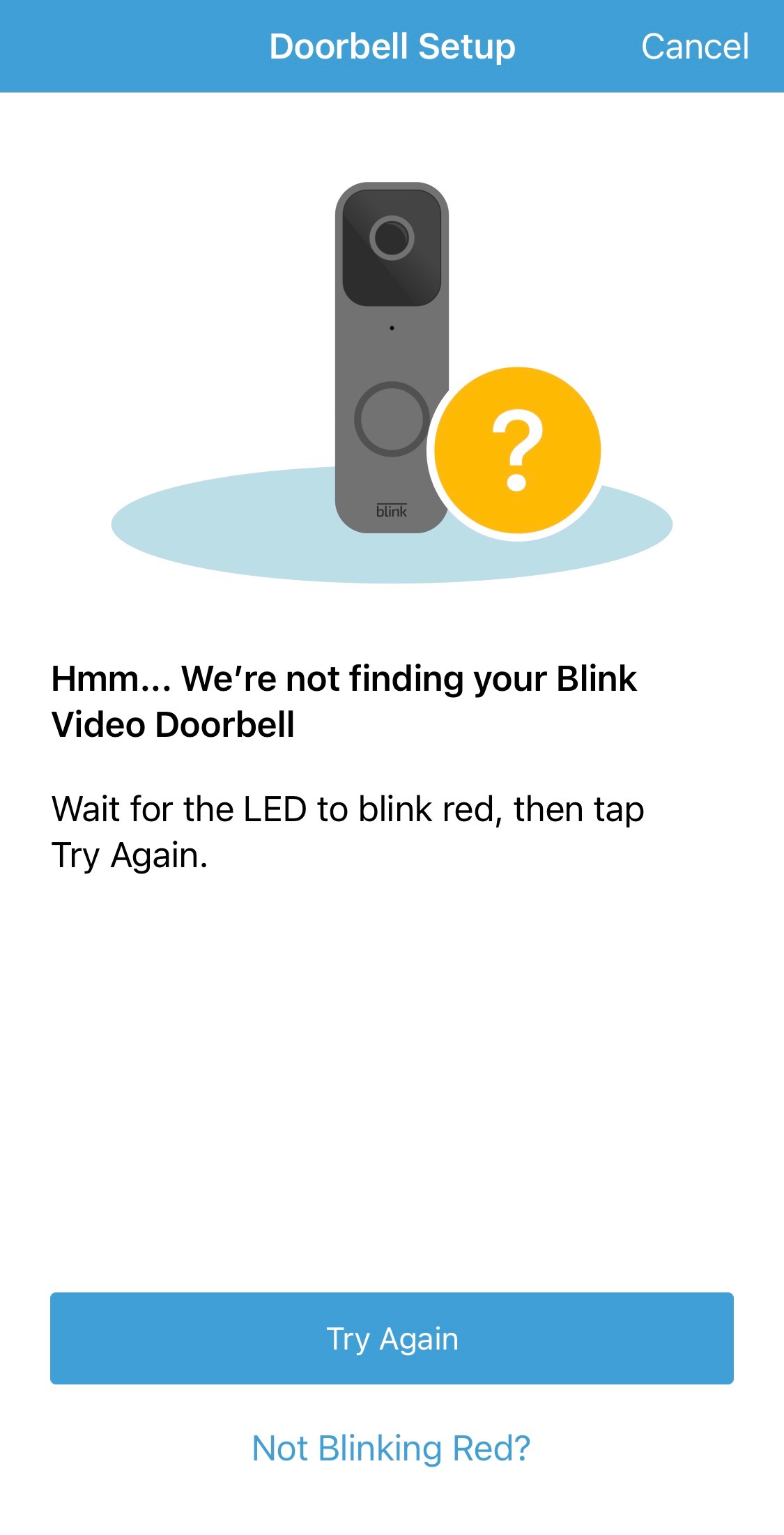 Troubleshoot the Blink Video Doorbell — Blink Support
