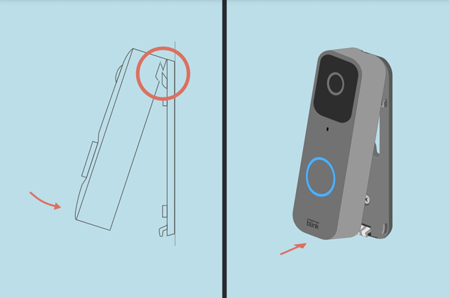 Montage de la Blink Video Doorbell — Blink Support