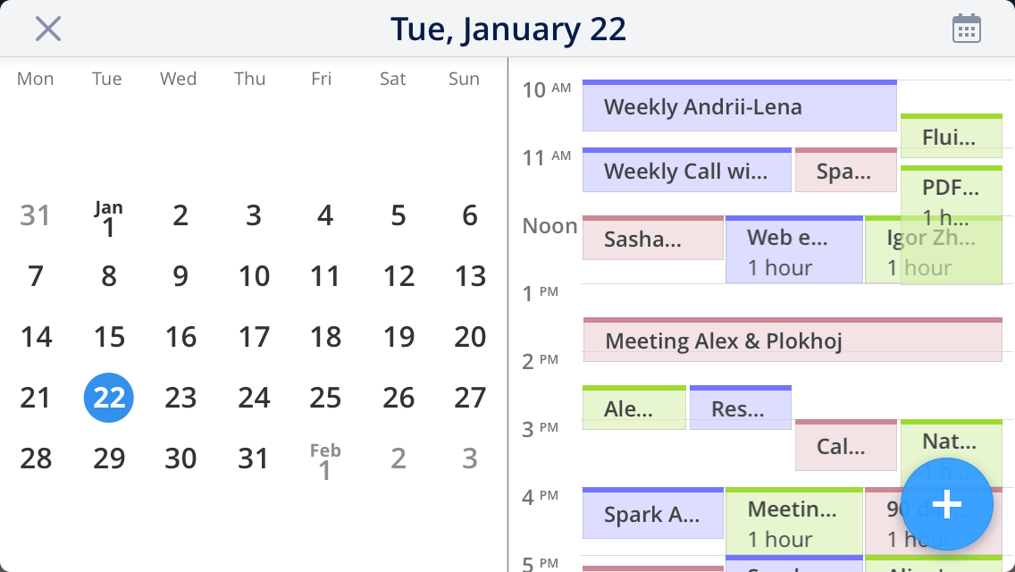 Enable and view calendars in Spark Spark Help Center