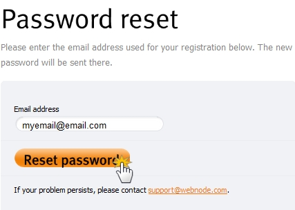 I have forgotten my email password