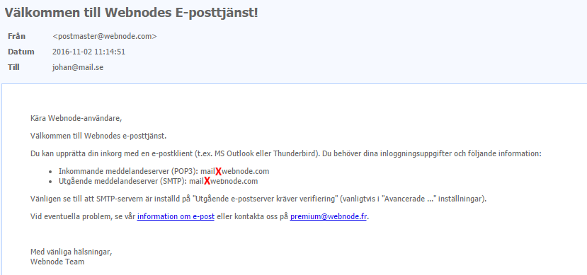 Lägg till e-postkonto i Gmail - mail