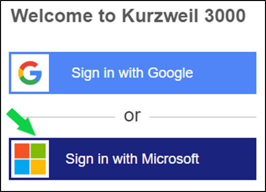 Sign in with Microsoft picture