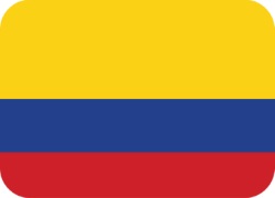 Bandeira do país Colômbia