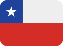 Bandeira do país Chile