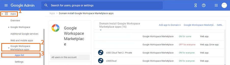  Google Workspace Marketplace apps