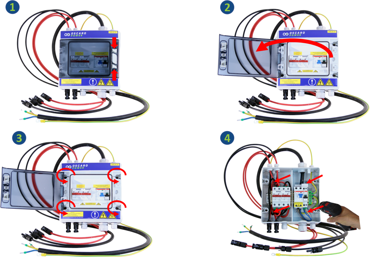 Oscaro Power - Le guide - Poser des panneaux avec un onduleur de chaîne