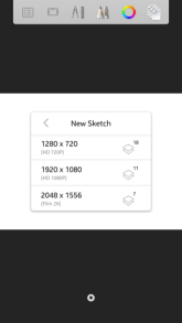 Creating specific canvas sizes in Sketchbook for mobile