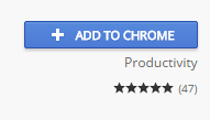 add to Chrome button