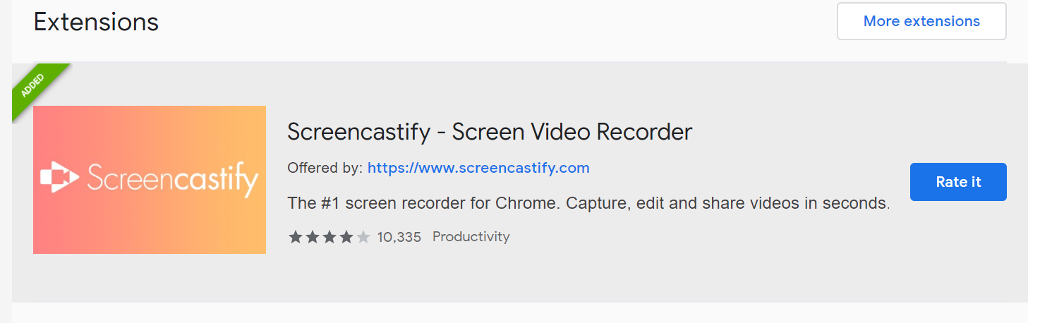 Screencastify icon