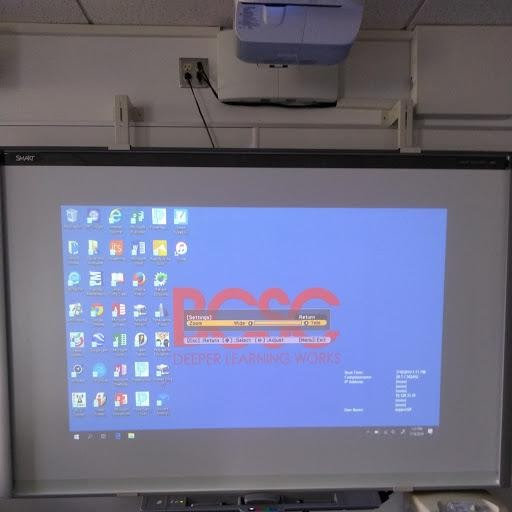 zoom out of smart board
