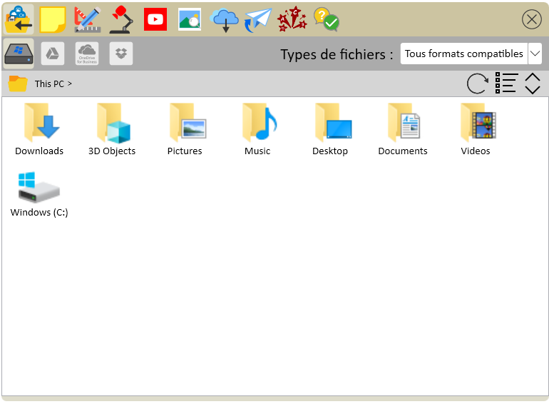 Raccourcis clavier (Windows uniquement) myViewBoard Knowledge Base ;